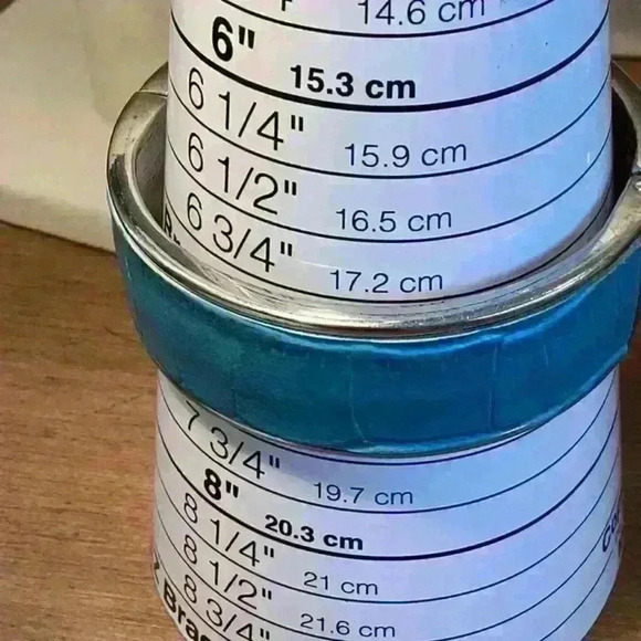 Blue and Silver Leather Clamper Braclet - Picture 6 of 6